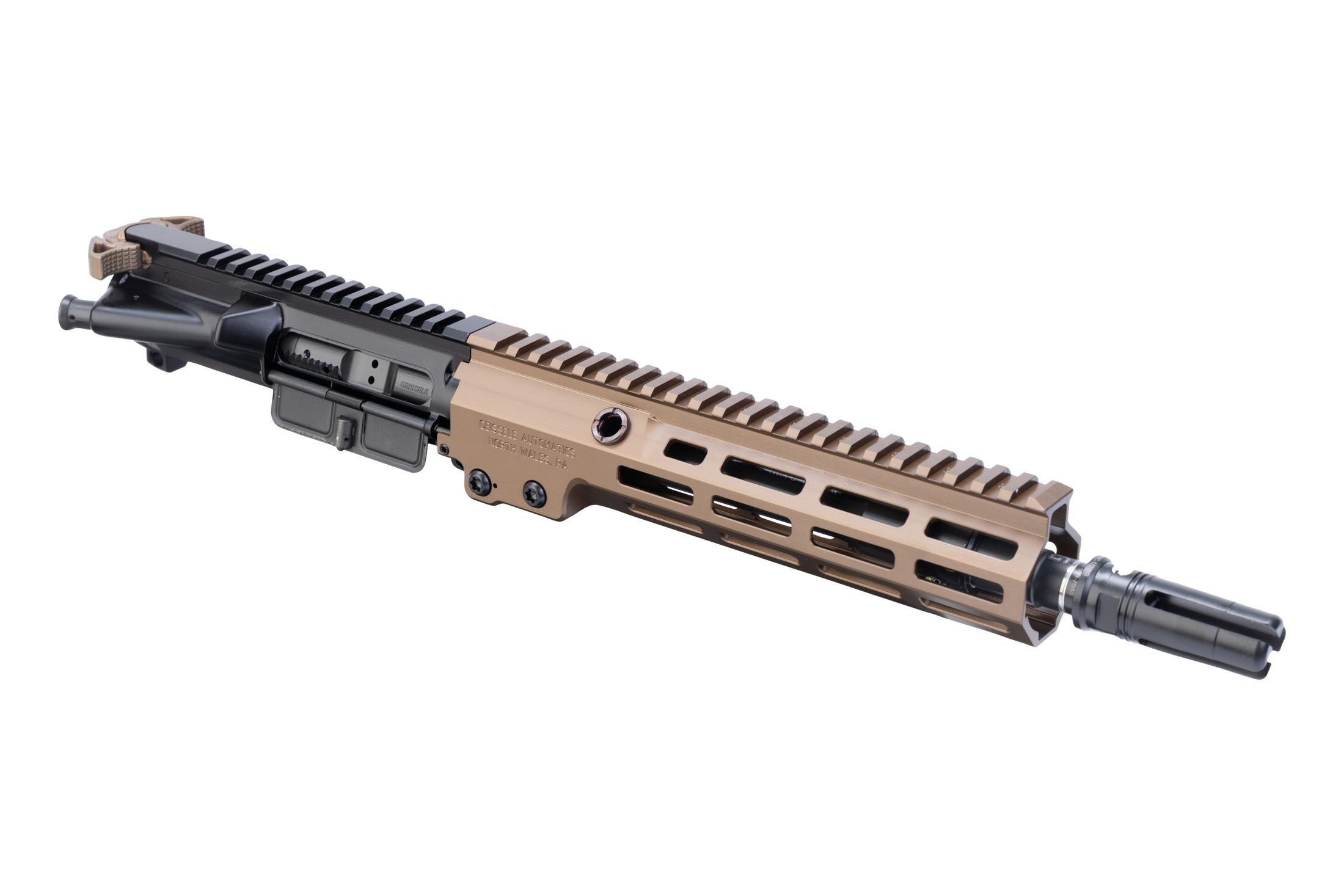 Geissele Automatics 5.56 USASOC Improved Complete Near-Clone AR-15 Upper Receiver - Desert Dirt- 10.3" - Open Box